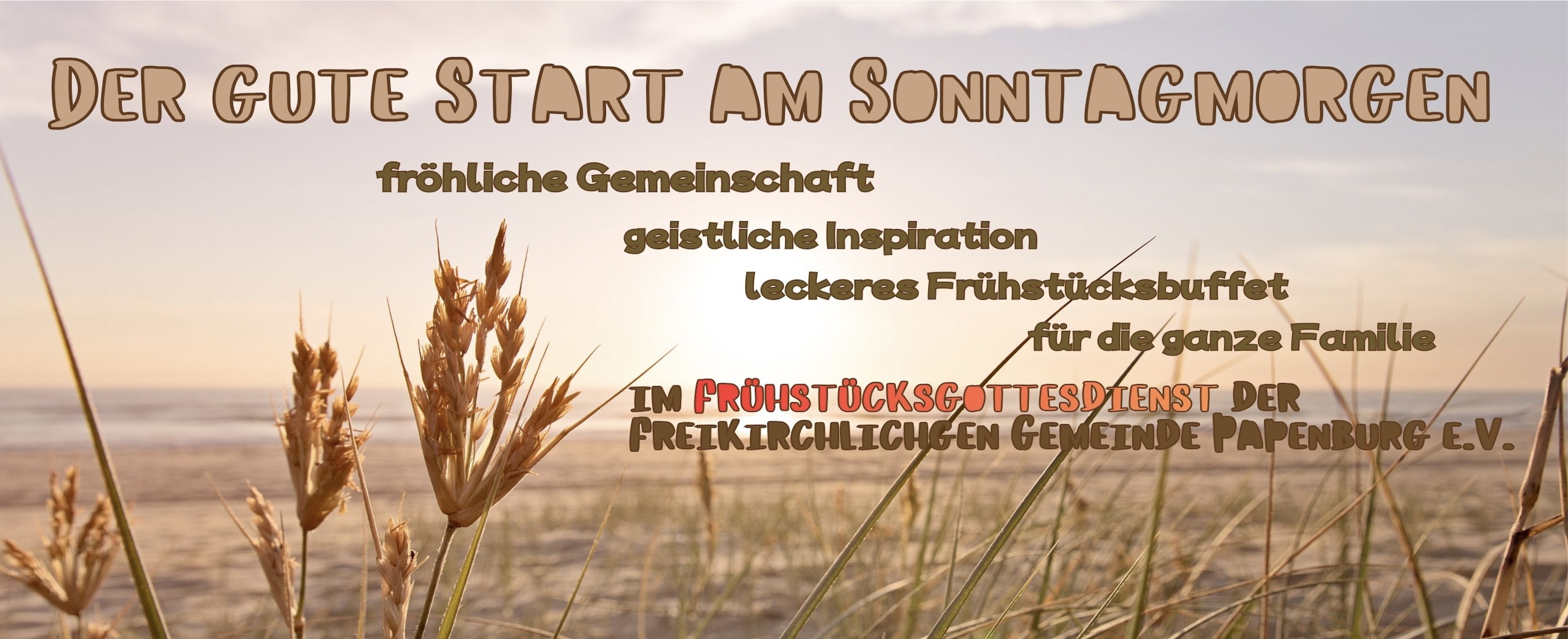 FRÜHSTÜCKSGOTTESDIENST